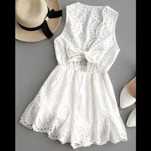 White Lace Romper 🌻